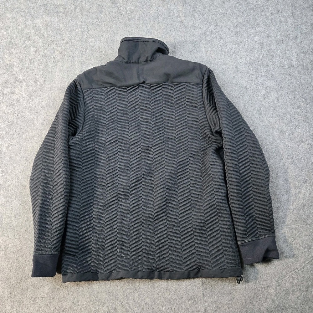 Helly Hansen Sweatshirt Mens Small Black Ebony Lillo‎ Snap Pullover Skiing - Picture 12 of 16